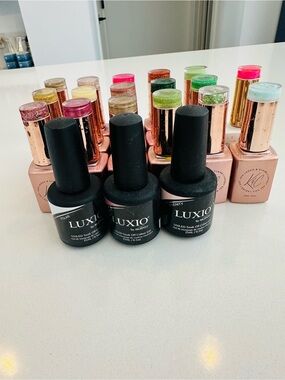 Lot of Gel Nail Polishes - Multi Colors